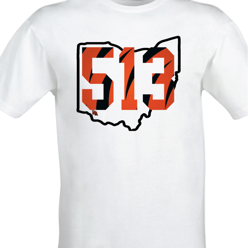 513 Cincinnati Bengals Tshirt Main Image